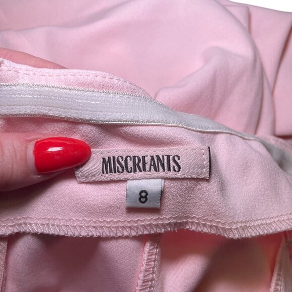 Miscreants Pink Strapless Micro Mini Dress Size US 4 - Picture 6 of 6